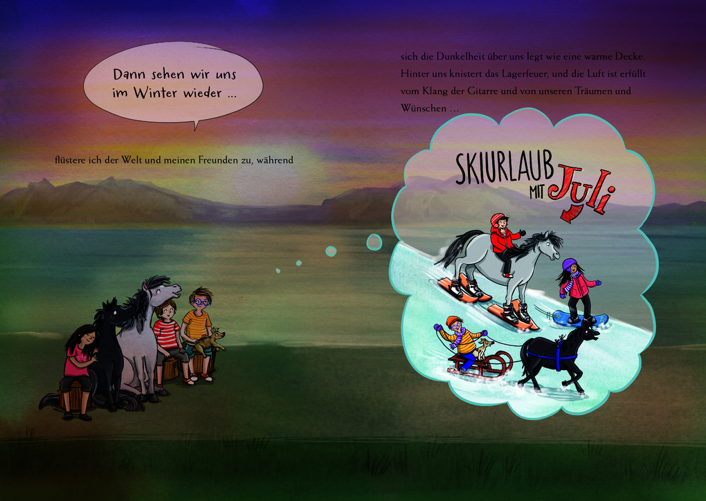 Weitere Ansicht: Zelten mit Juli | Petra Eimer