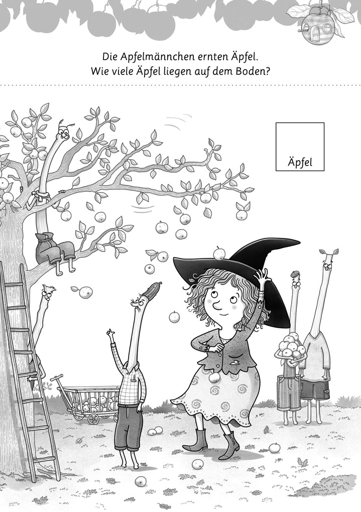 Weitere Ansicht: Petronella Apfelmus - Mein zauberhafter Vorschulblock | Sabine Städing