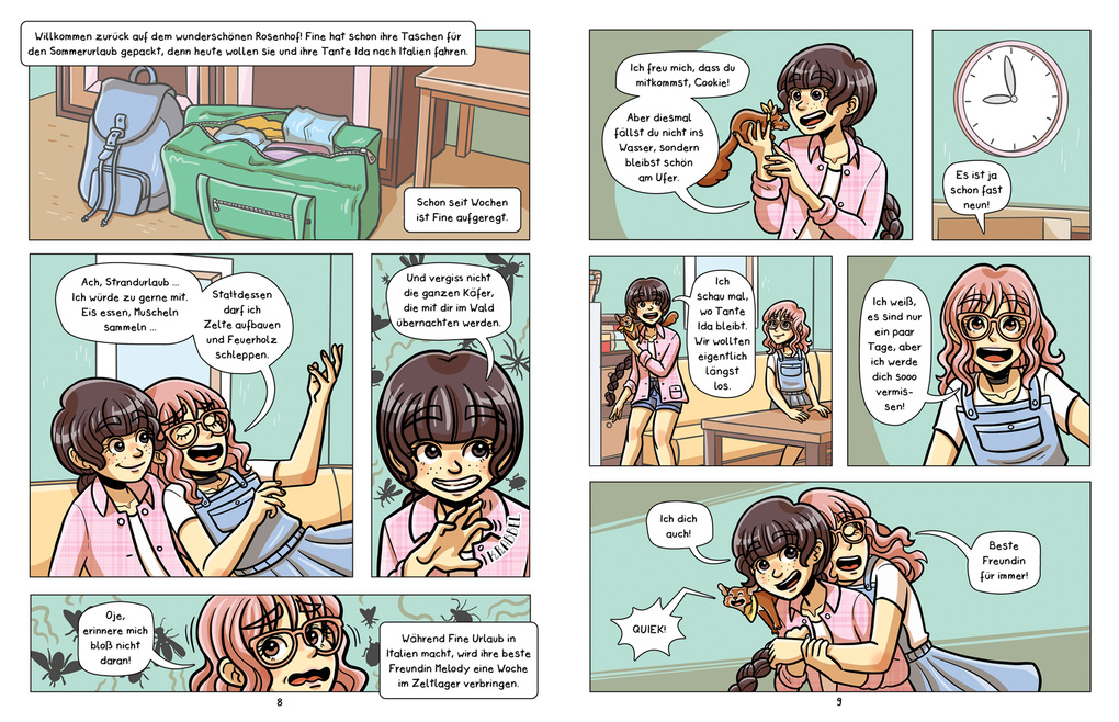 Weitere Ansicht: Abenteuer vom Rosenhof. Im Zeltlager | ViktoriaSarina