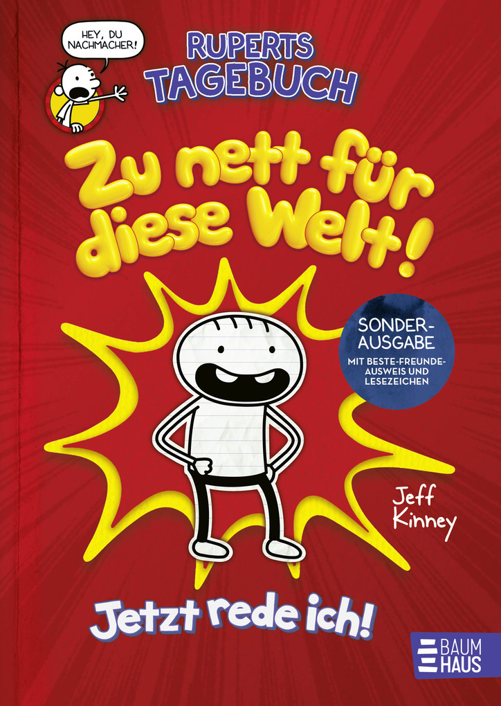 Weitere Ansicht: Ruperts Tagebuch - Zu nett für diese Welt! Jetzt rede ich! | Jeff Kinney