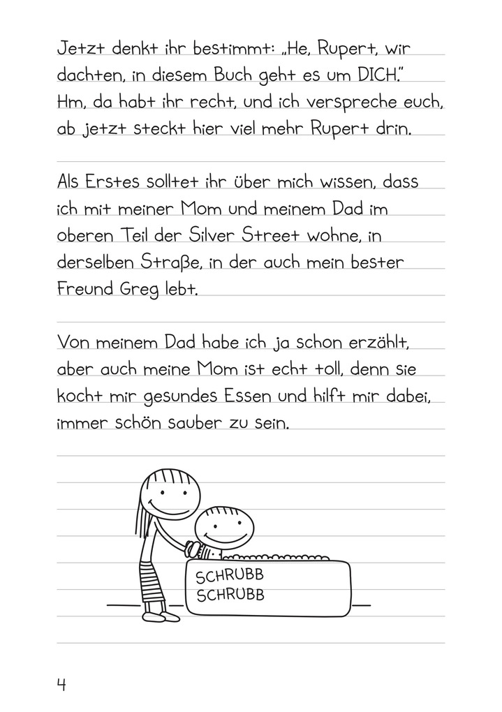 Weitere Ansicht: Ruperts Tagebuch - Zu nett für diese Welt! Jetzt rede ich! | Jeff Kinney