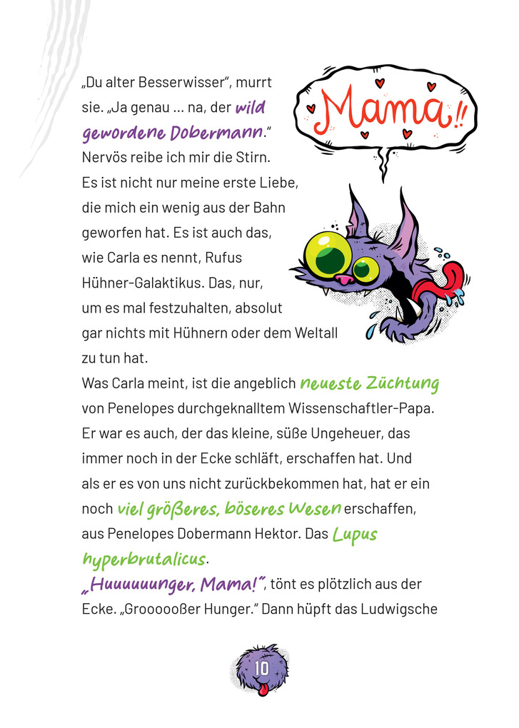 Weitere Ansicht: Ungeheuer böse (Band 3) | Sonja Kaiblinger