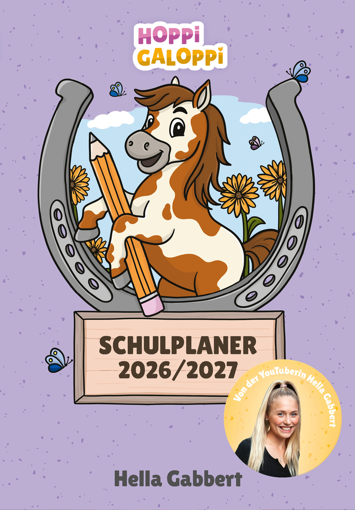 Weitere Ansicht: HOPPi GALOPPi Schulplaner 2026/2027 | Hella Gabbert