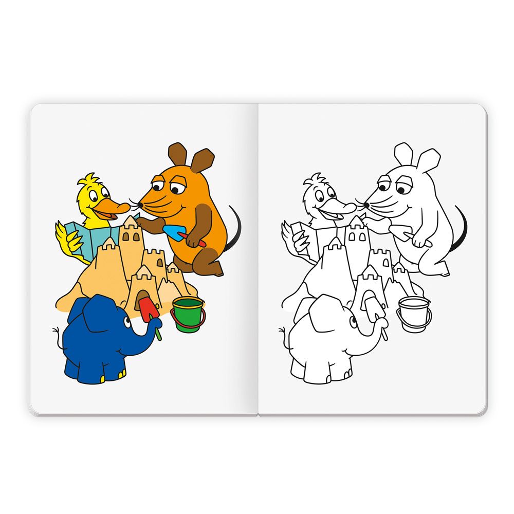 Weitere Ansicht: TRÖTSCH - Die Maus Superdickes Malbuch Ausmalbuch