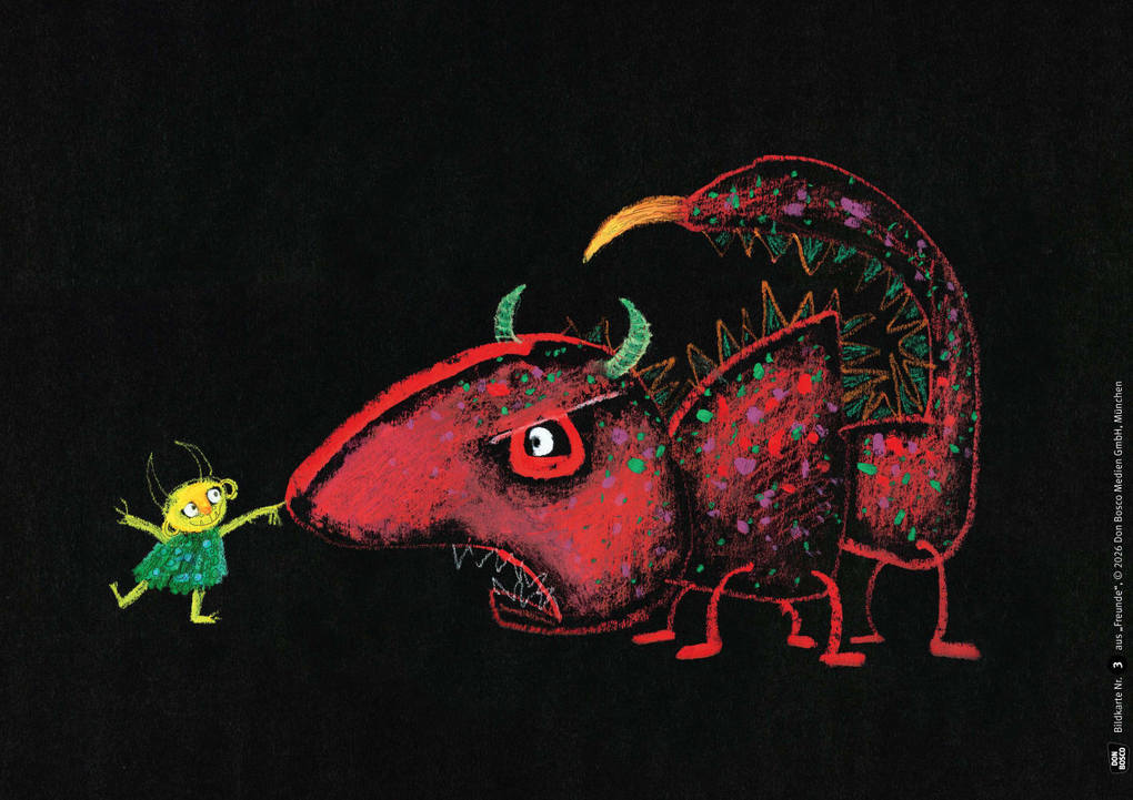 Weitere Ansicht: Freunde. Kamishibai Bildkartenset | Mies van Hout