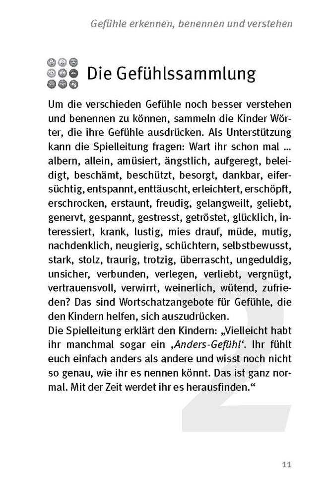 Weitere Ansicht: Die 50 besten Spiele zu Gefühlen und emotionalen Kompetenzen für 4- bis 8-Jährige | Angelika Grubert