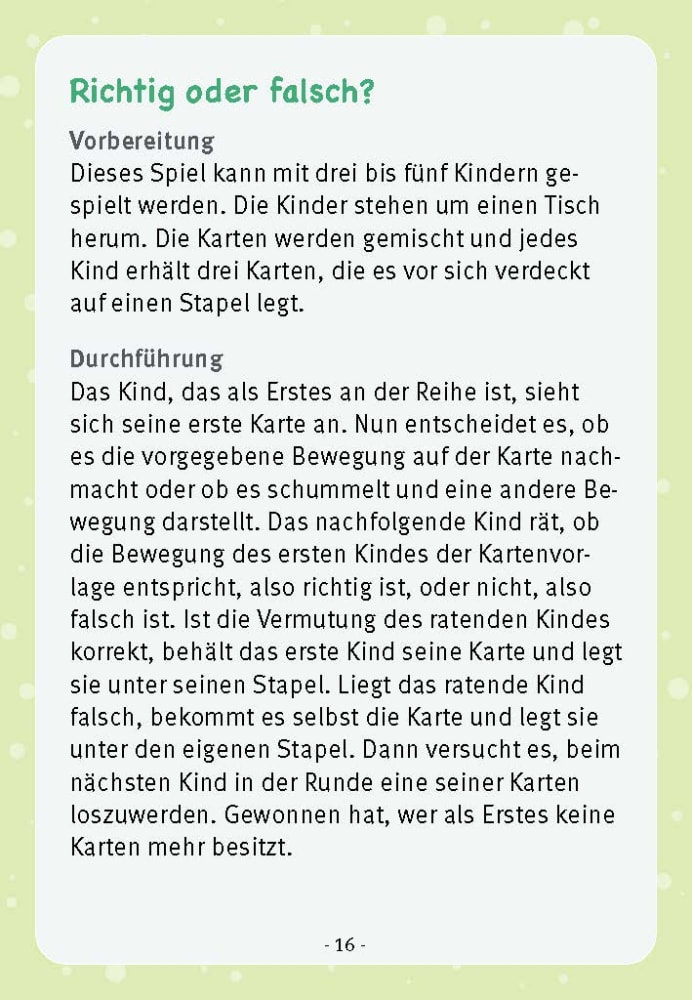 Weitere Ansicht: Bewegt euch! Bewegungsspiele für Kinder | Antje Suhr