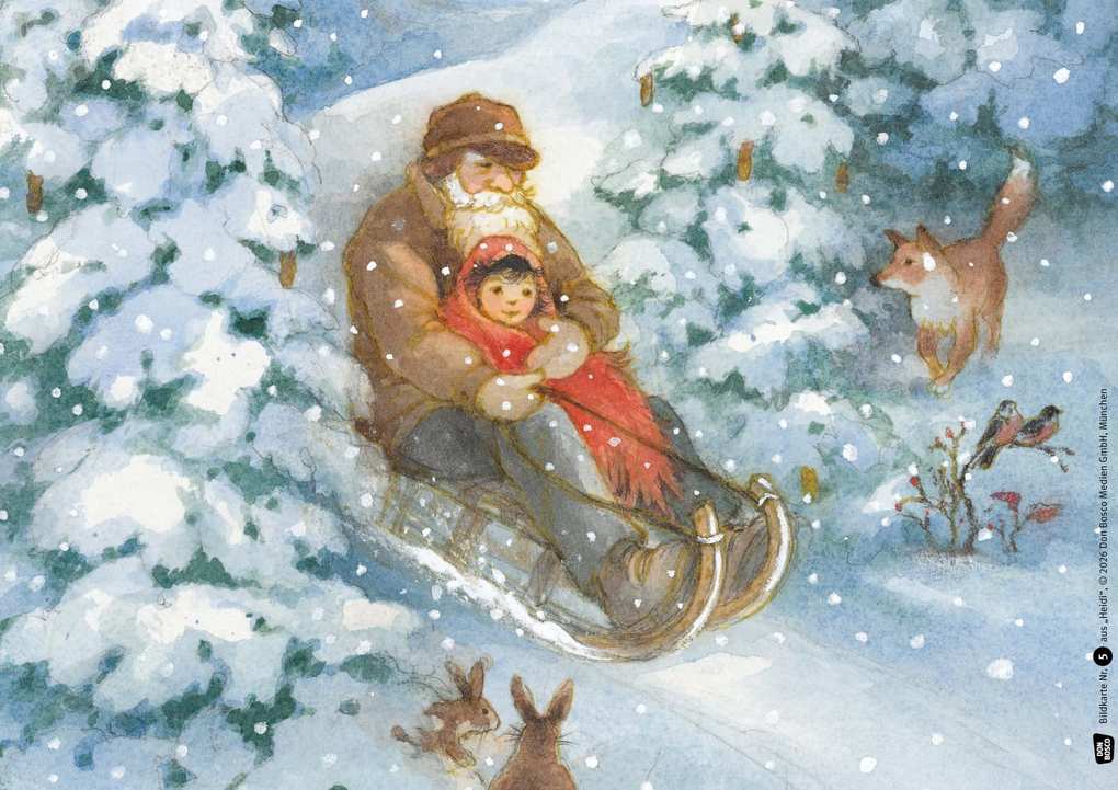 Weitere Ansicht: Heidi. Kamishibai Bildkartenset | Johanna Spyri