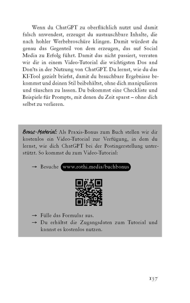 Weitere Ansicht: Sichtbarkeit ist kein Zufall | Delphine Rotheneder