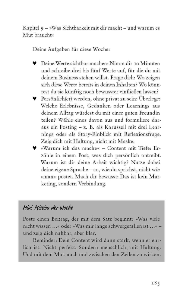Weitere Ansicht: Sichtbarkeit ist kein Zufall | Delphine Rotheneder