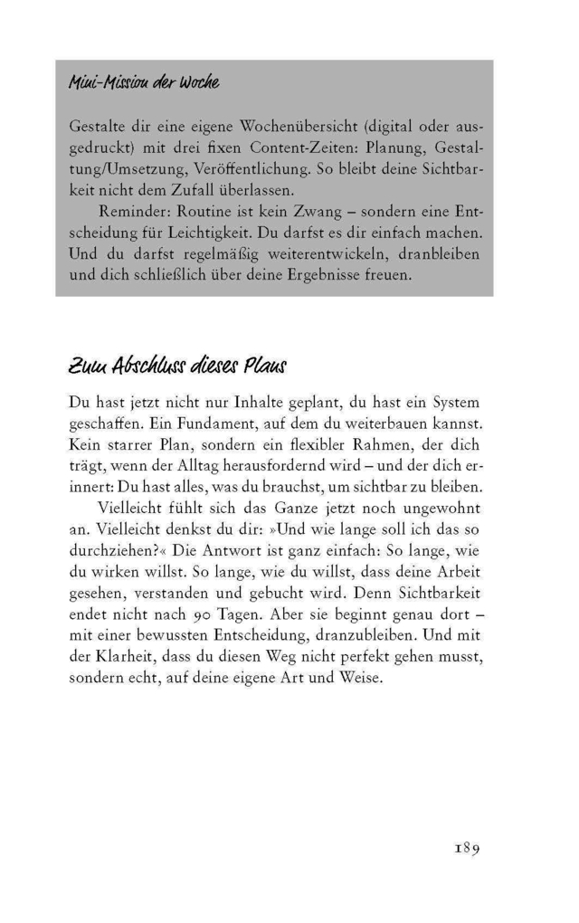 Weitere Ansicht: Sichtbarkeit ist kein Zufall | Delphine Rotheneder