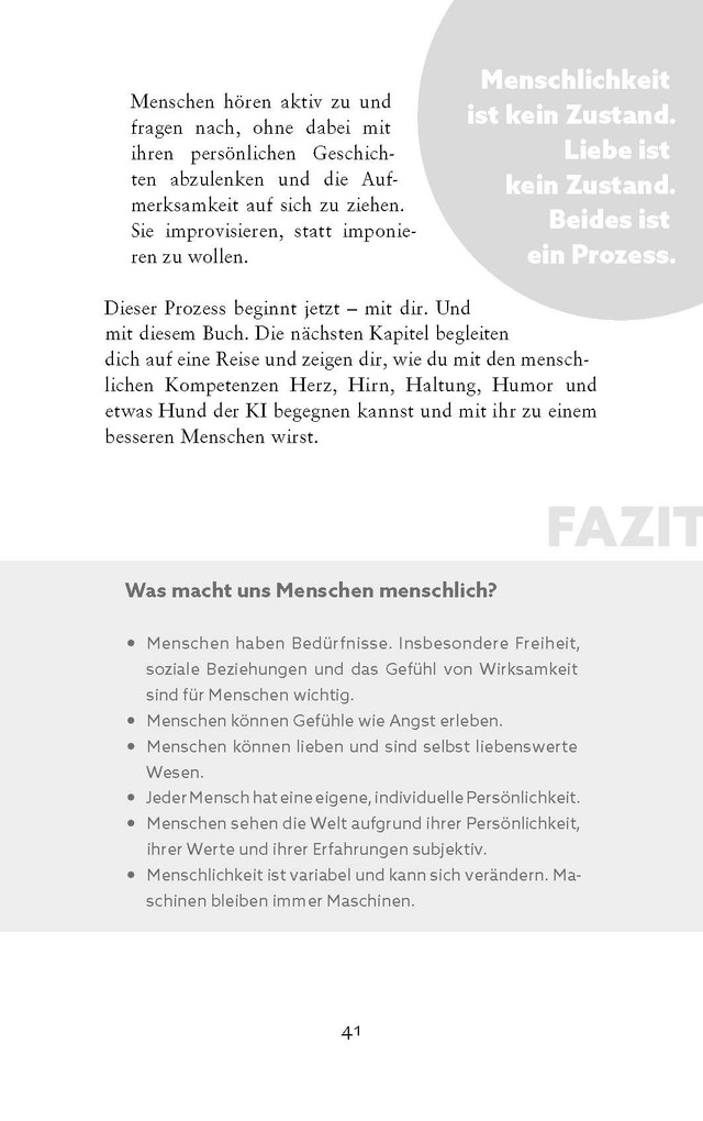 Weitere Ansicht: Menschlichkeit reloaded | Sara Bumbacher