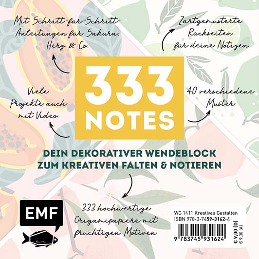 Weitere Ansicht: 333 Origami Minis - Mein Obstgarten