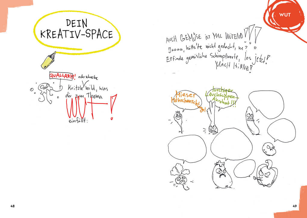 Weitere Ansicht: Mein (un)perfektes Kritzelbuch | Micha Marx