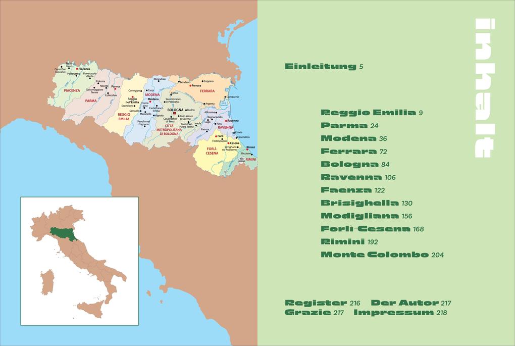Weitere Ansicht: Emilia-Romagna. Il Cuore del Gusto | Ingolf Hatz