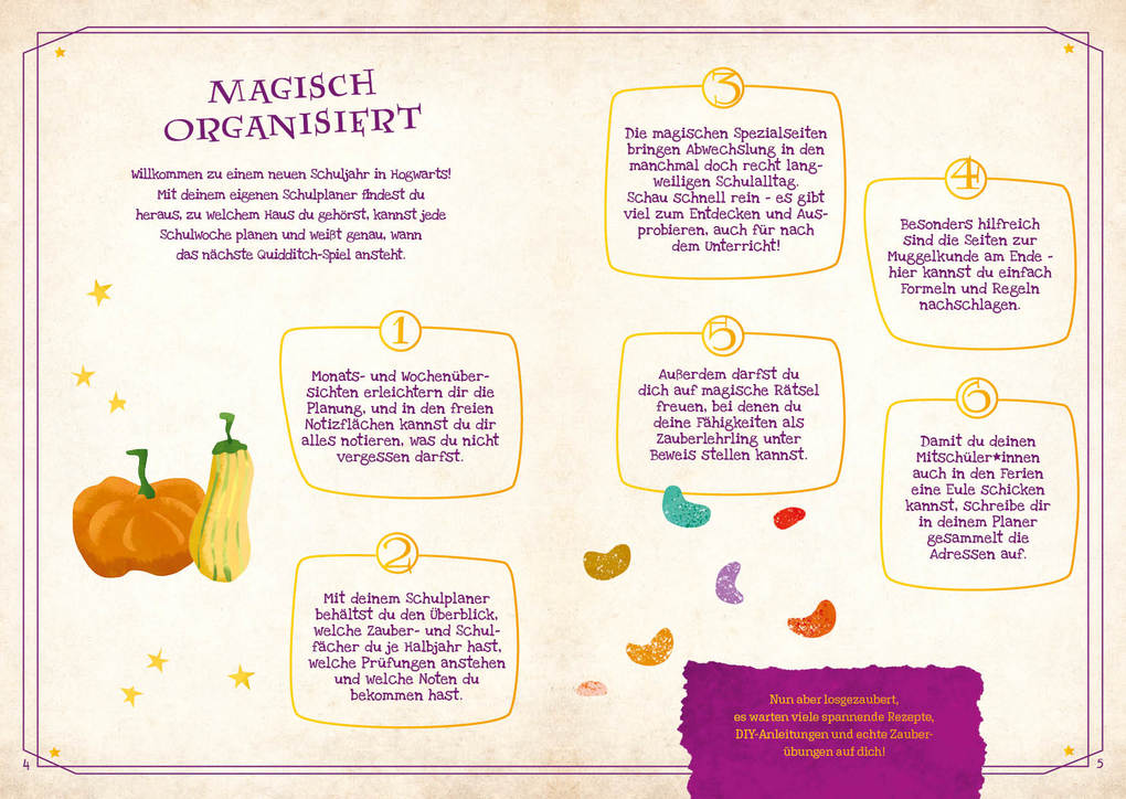 Weitere Ansicht: Mein Schülerkalender für Harry Potter-Fans 2026/2027