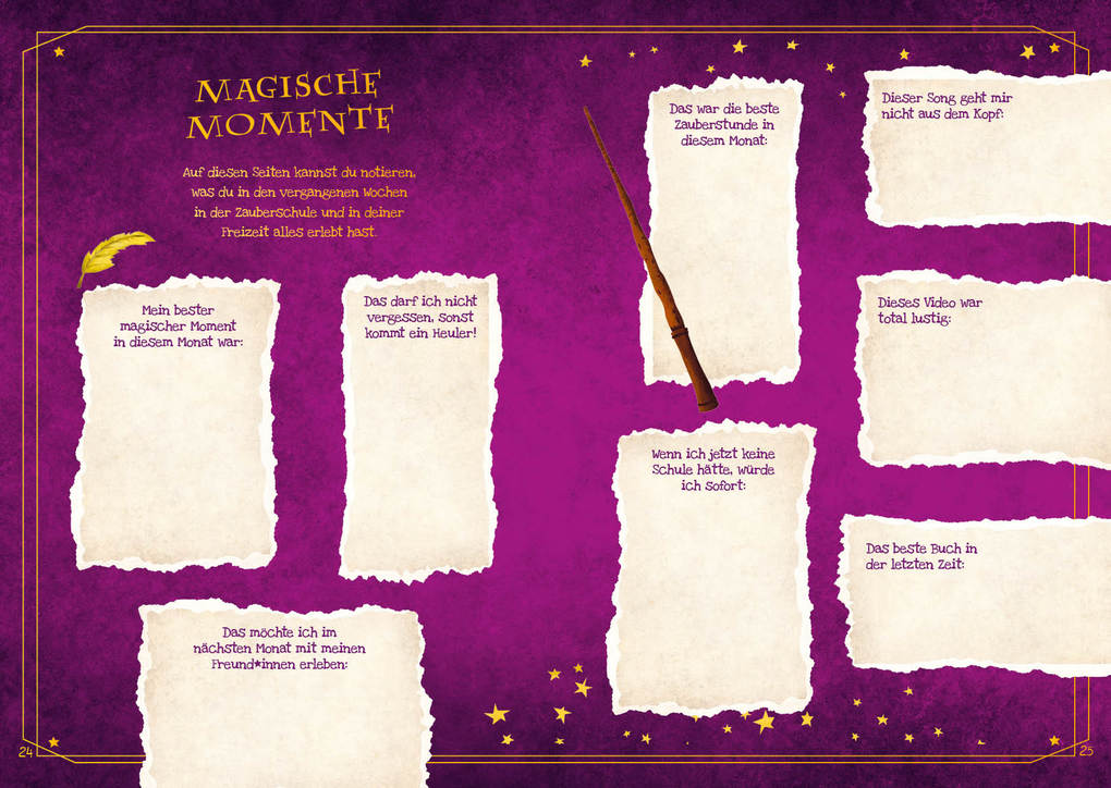 Weitere Ansicht: Mein Schülerkalender für Harry Potter-Fans 2026/2027