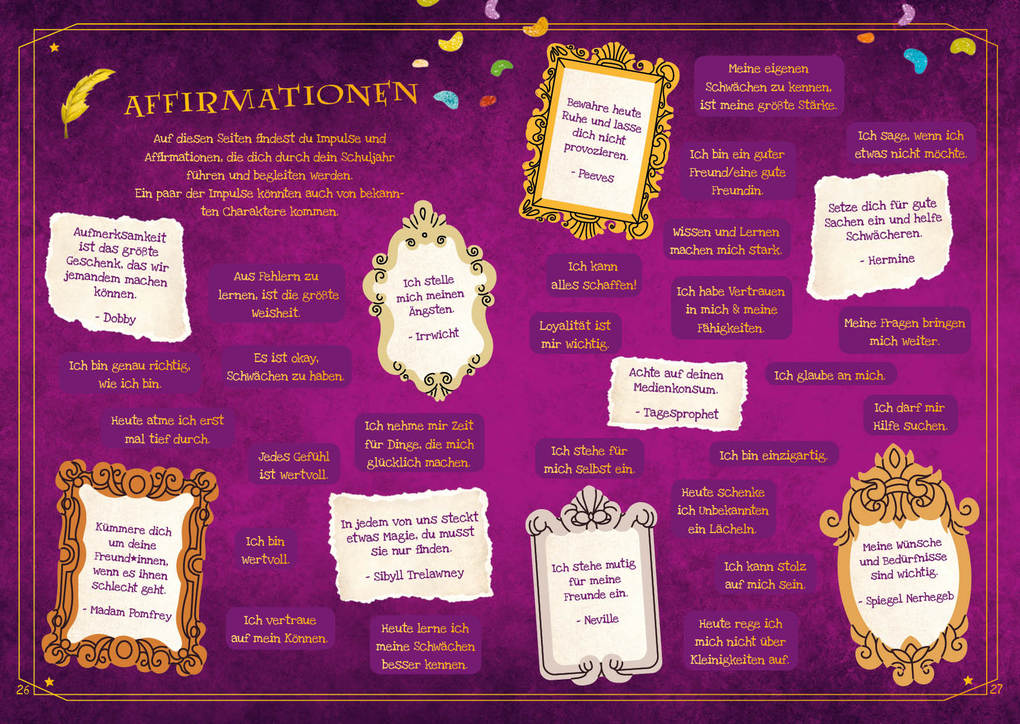 Weitere Ansicht: Mein Schülerkalender für Harry Potter-Fans 2026/2027