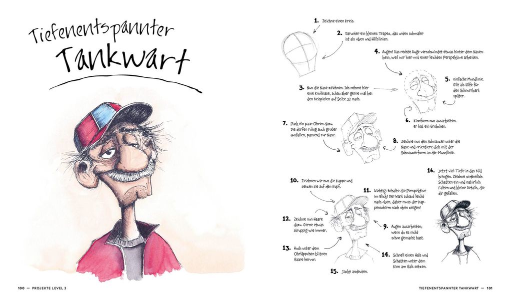 Weitere Ansicht: Simply Draw - Mein einzigartiger Zeichen-Workshop für ausdrucksstarke Figuren | Marvin Knabe