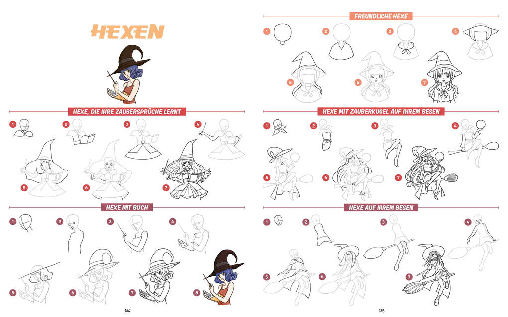 Weitere Ansicht: Die ultimative Motiv-Bibliothek - 1000 x Manga zeichnen | Lise Herzog