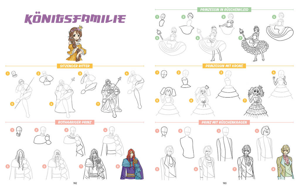 Weitere Ansicht: Die ultimative Motiv-Bibliothek - 1000 x Manga zeichnen | Lise Herzog