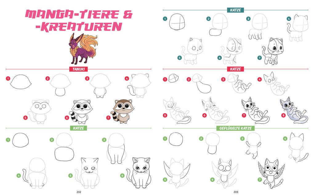 Weitere Ansicht: Die ultimative Motiv-Bibliothek - 1000 x Manga zeichnen | Lise Herzog