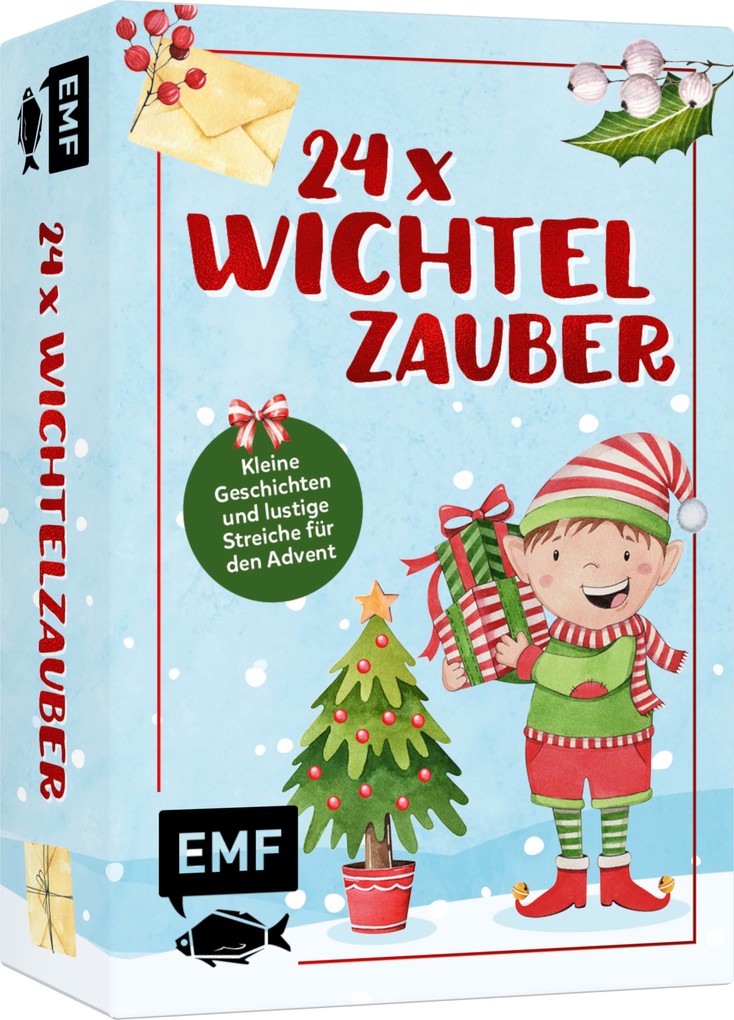 Weitere Ansicht: Adventskalender-Kartenset: 24 x Wichtelzauber | Nicola Berger