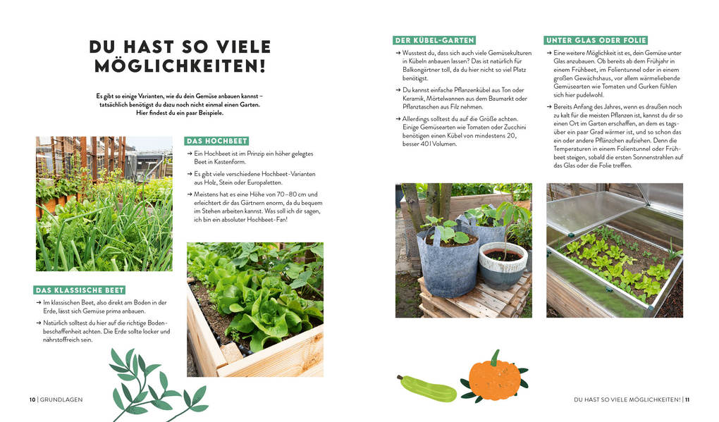 Weitere Ansicht: Keine Zeit zu gärtnern - Gemüse länger ernten in Gewächshaus, Frühbeet & Co. | Jessica Achtsnicht