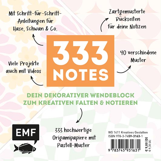 Weitere Ansicht: 333 Origami Minis - Pastell Vibes