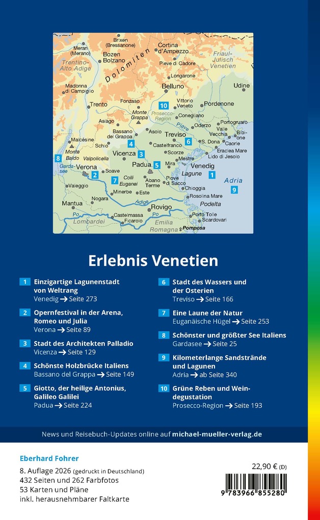 Weitere Ansicht: MICHAEL MÜLLER REISEFÜHRER Venetien | Eberhard Fohrer