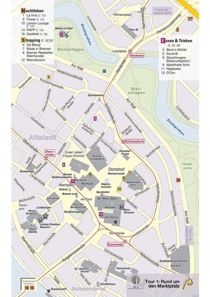 Weitere Ansicht: MICHAEL MÜLLER REISEFÜHRER Bremen MM-City | Sven Bremer