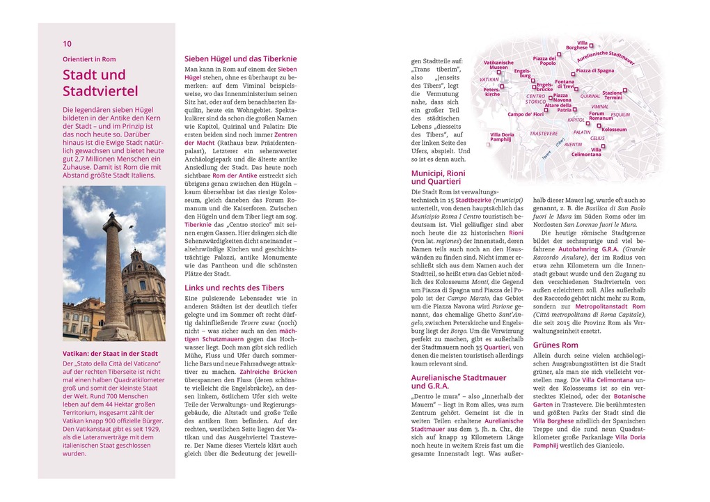 Weitere Ansicht: MICHAEL MÜLLER REISEFÜHRER Rom MM-City | Sabine Becht