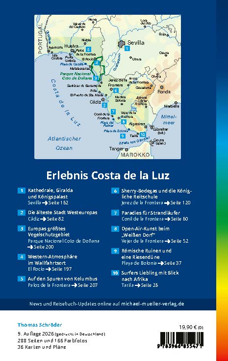 Weitere Ansicht: MICHAEL MÜLLER REISEFÜHRER Costa de la Luz | Thomas Schröder