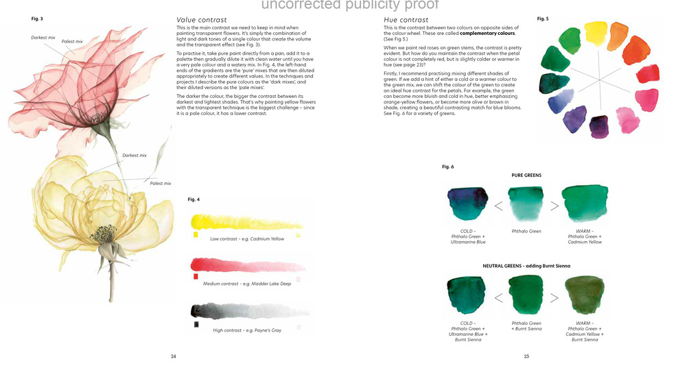 Weitere Ansicht: Aquarell trifft Blütenpoesie | Olga Koelsch