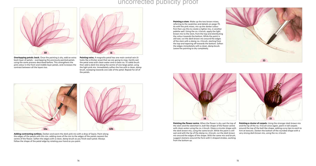 Weitere Ansicht: Aquarell trifft Blütenpoesie | Olga Koelsch