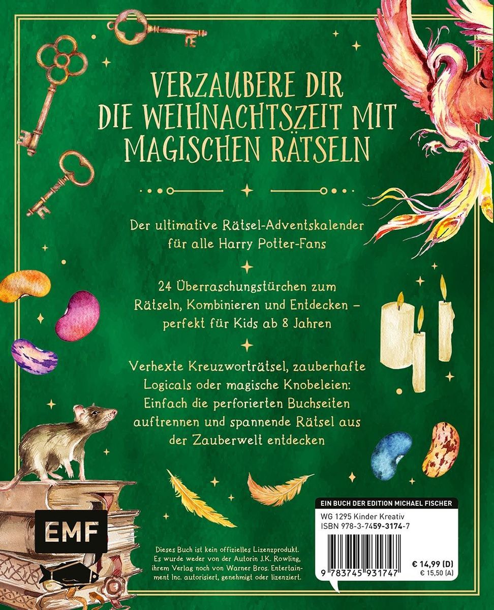 Weitere Ansicht: Mein Rätsel-Adventskalender für Harry Potter-Fans