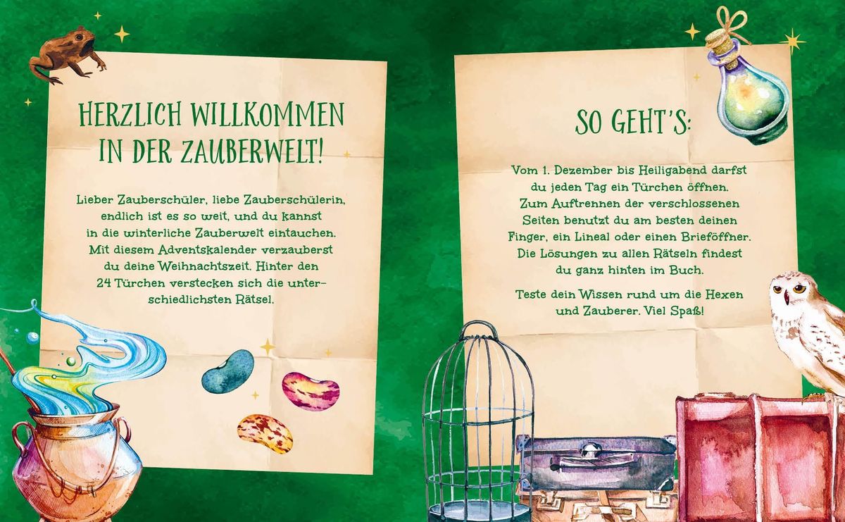 Weitere Ansicht: Mein Rätsel-Adventskalender für Harry Potter-Fans