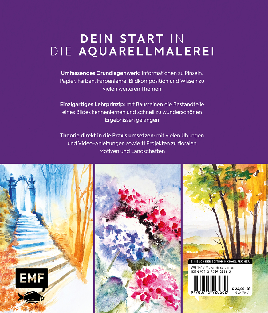 Weitere Ansicht: Aquarell leicht gemacht | Sabine Dreher