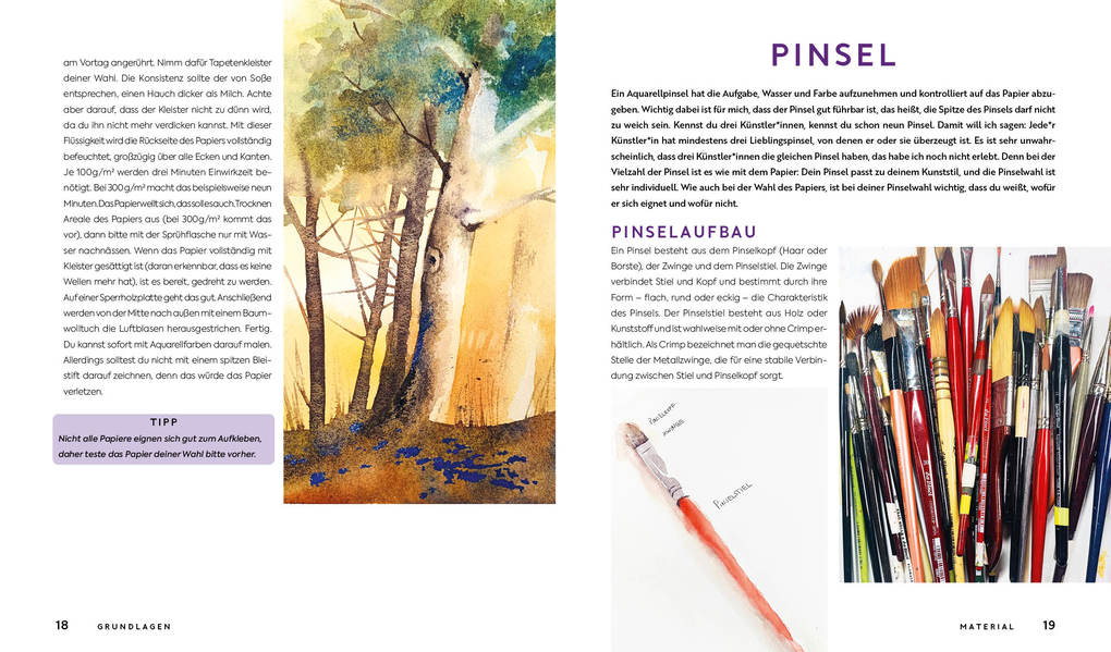 Weitere Ansicht: Aquarell leicht gemacht | Sabine Dreher