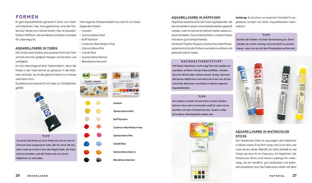 Weitere Ansicht: Aquarell leicht gemacht | Sabine Dreher