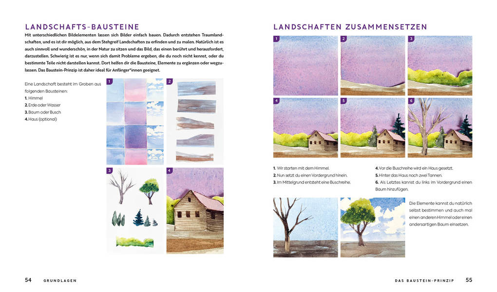 Weitere Ansicht: Aquarell leicht gemacht | Sabine Dreher