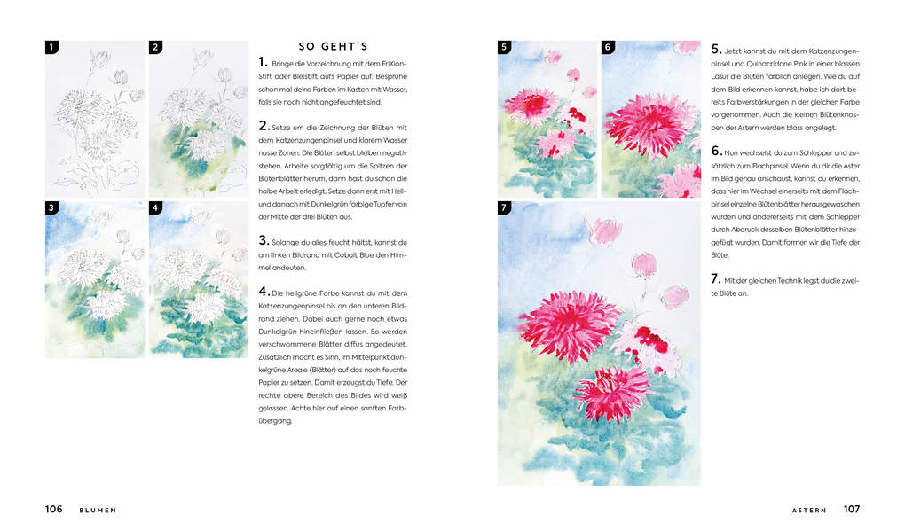 Weitere Ansicht: Aquarell leicht gemacht | Sabine Dreher