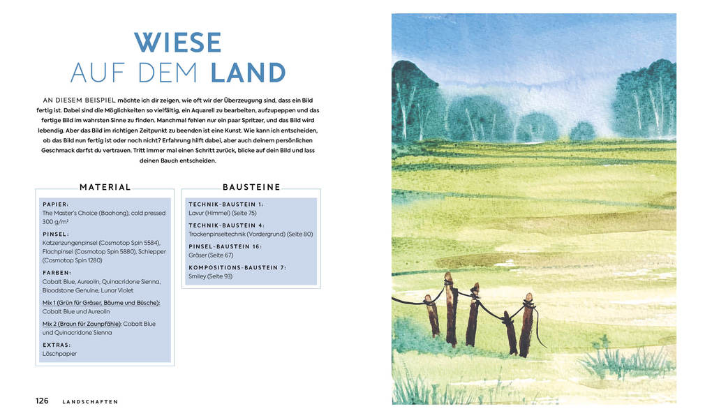 Weitere Ansicht: Aquarell leicht gemacht | Sabine Dreher