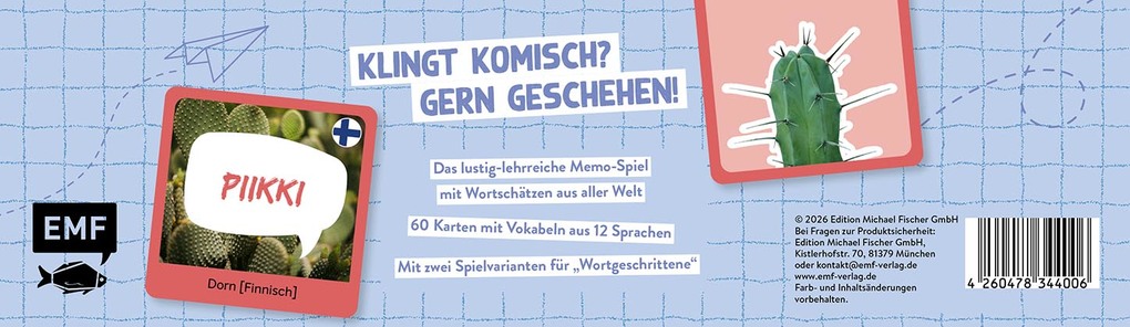 Weitere Ansicht: Memo-Spiel: Die witzigsten Wörter der Welt