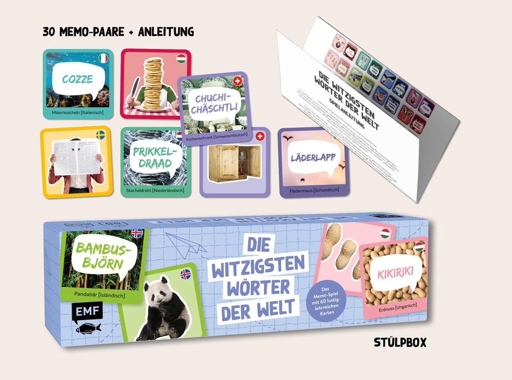 Weitere Ansicht: Memo-Spiel: Die witzigsten Wörter der Welt