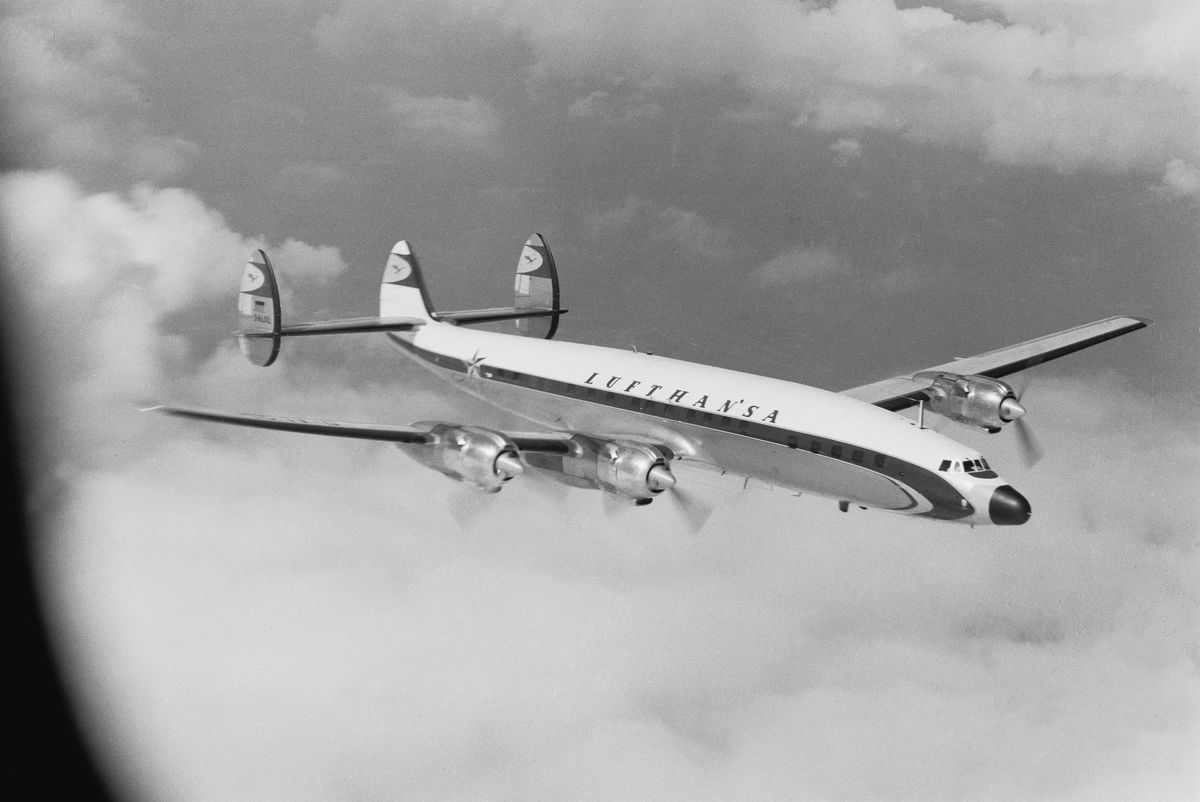 Weitere Ansicht: Die Lockheed L-1649A Super Star der Lufthansa | August W. Henningsen, Till Bartels
