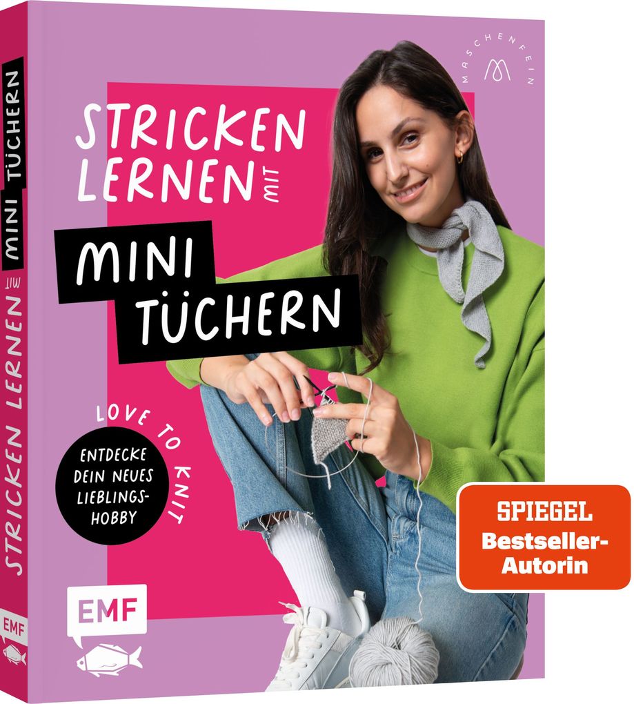 Weitere Ansicht: Love to knit: Stricken lernen mit Mini-Tüchern von @maschenfein | Marisa Nöldeke, Sandra Groll, Lisa Kirchhoff