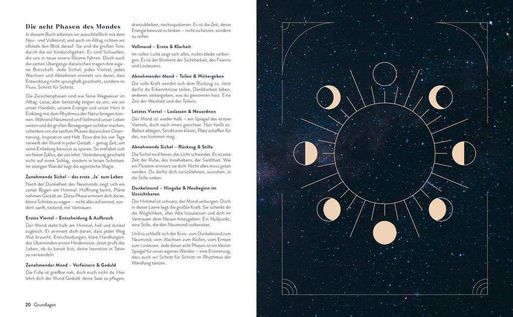 Weitere Ansicht: Mond-Rituale - Aktiviere die Energie der Tierkreiszeichen | Dein Jahresbegleiter mit Orakellegungen, Yoga-Übungen & Mantras für deine Meditationspraxis | Beate Tschirch