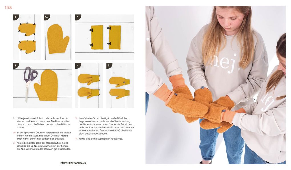 Weitere Ansicht: Hej. Minimode - Kleidung nähen für Kinder. Mit digitalen Schnitten und Tipps zum Zuschnitt mit dem Beamer | JULESNaht