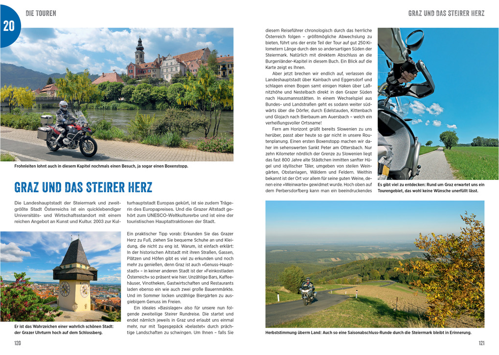 Weitere Ansicht: Die schönsten Motorradtouren Österreich | Heinz E. Studt